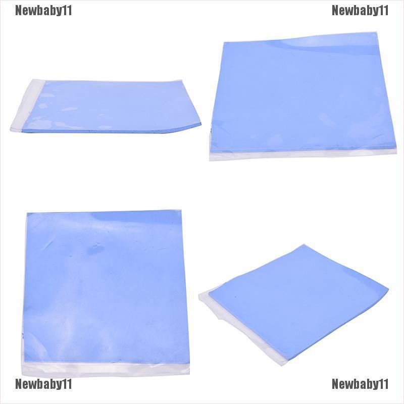 Miếng Đệm Tản Nhiệt Làm Mát CPU GPU Bằng Silicone Màu Xanh Dương