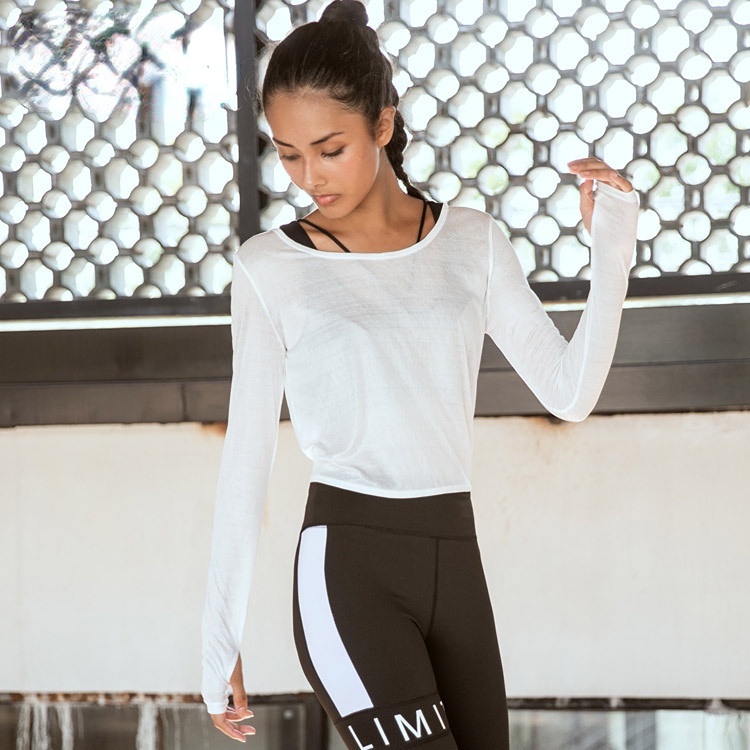 Áo Tập Yoga Cột Dây Nhanh Khô Gym Yoga