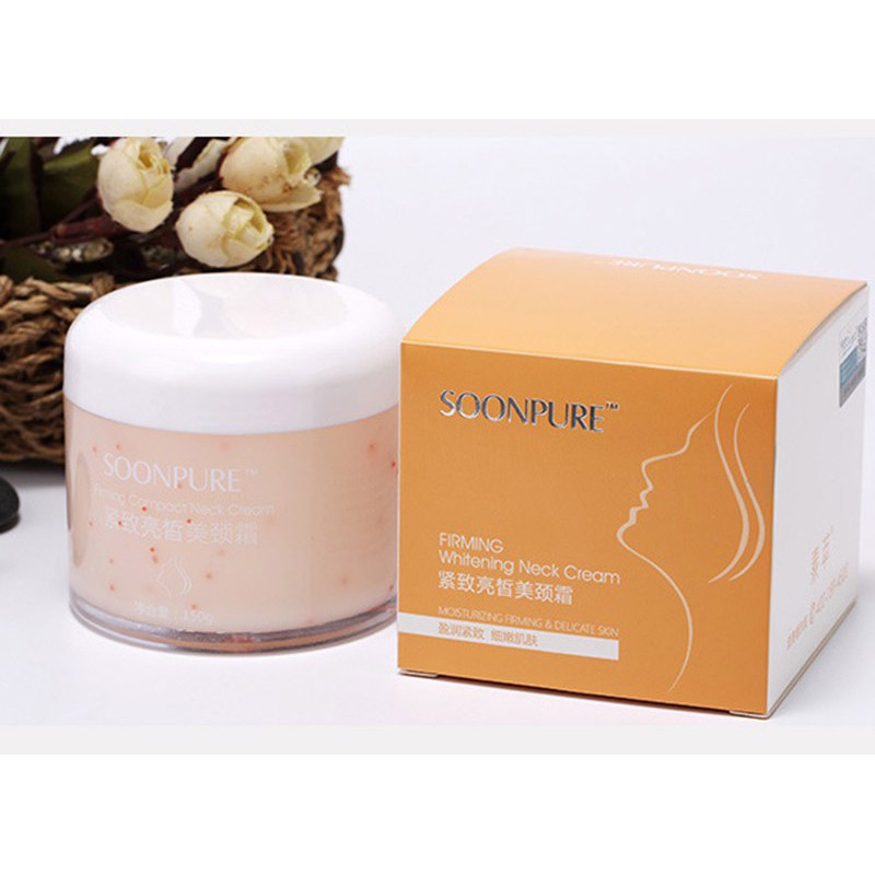 Kem Dưỡng Da Neck Cream Cấp Ẩm Làm Mờ Nếp Nhăn, Mịn Da Vùng Cổ 150g