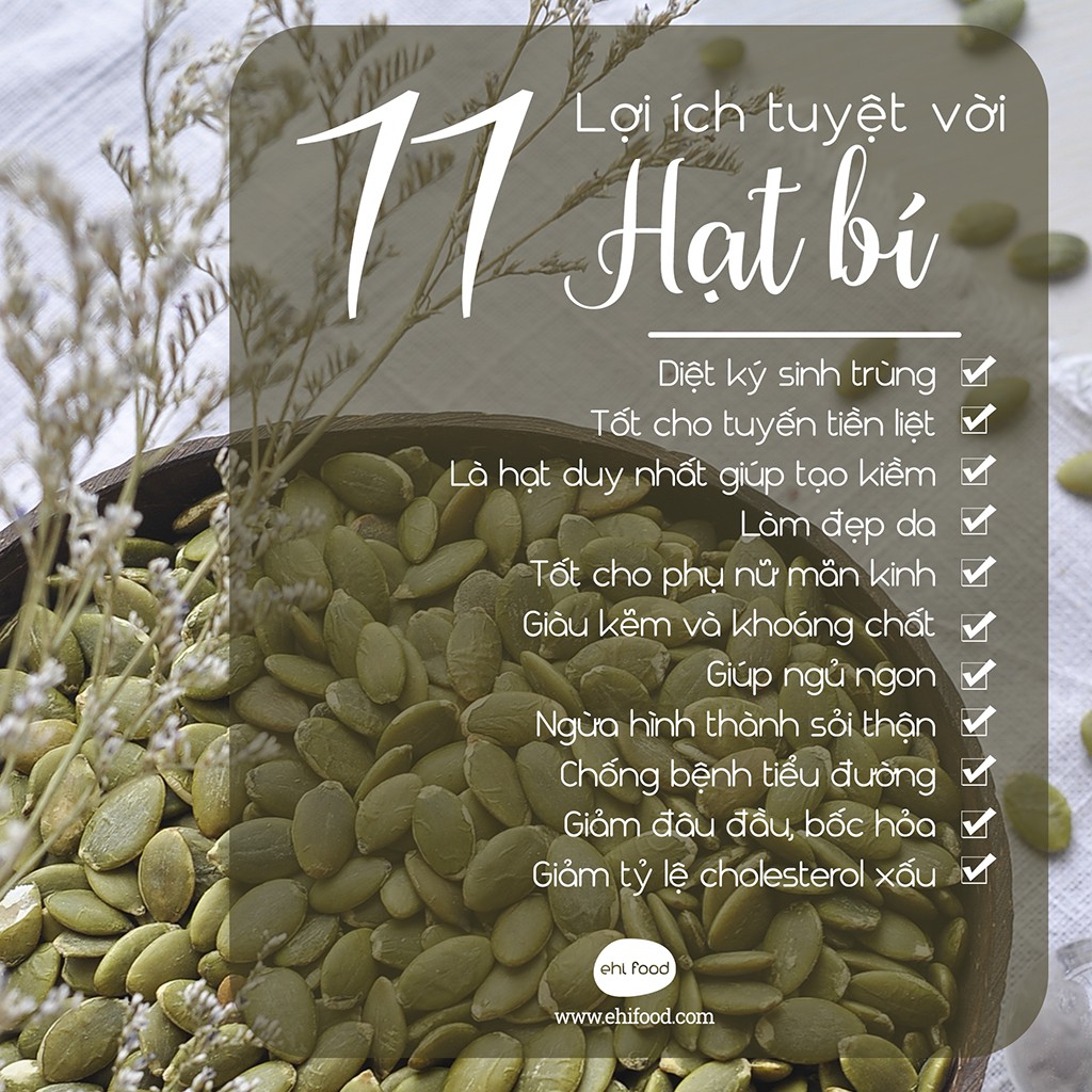 Hạt Bí Xanh Ấn Độ Tươi/Rang | BigBuy360 - bigbuy360.vn