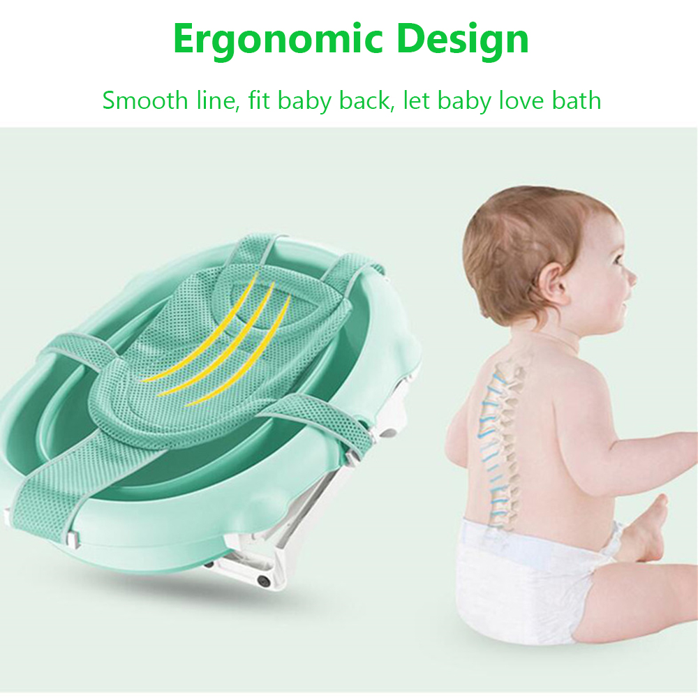 Tấm Đệm Lót Bồn Tắm Chống Trượt Có Thể Điều Chỉnh Nhiều Màu Sắc Cho Bé Sơ Sinh