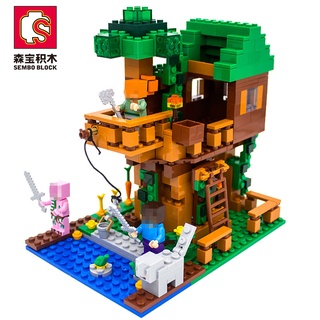 Bộ Đồ Chơi Lego Xếp Hình Minecraft Mini Cho Bé