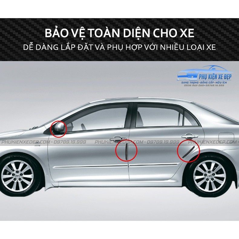 Miếng chống va đập cửa xe ô tô