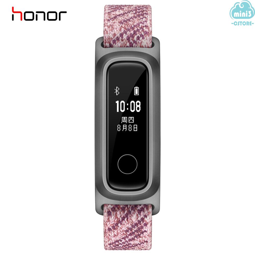 (V06) honor Band 5 Smart Bracelet Running Guidance Basketball Wristband Wrist & Footwear Mode Sleep Monitor 5ATM Waterproof (Basketball Mode only supports Android 4.4 and above system)