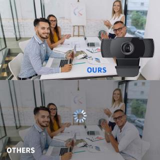 Webcam Hd 1080p Megapixels Có Micro Cho Máy Tính