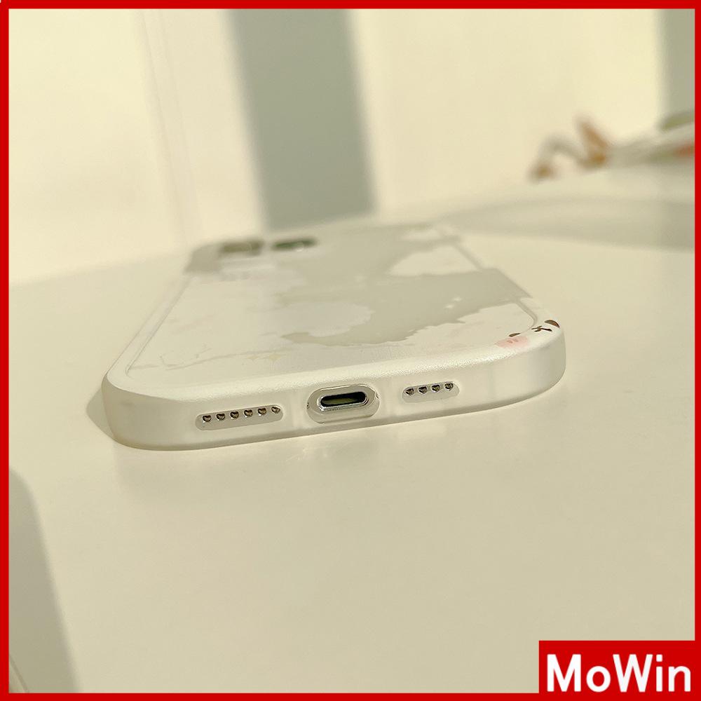 Ốp điện thoại tpu hình gấu thích hợp cho iPhone 13 pro max iPhone 12 pro max iPhone 11 7 plus