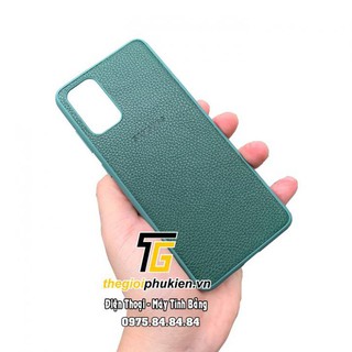 Ốp lưng da Samsung Galaxy S20+ Plus Leather Cover