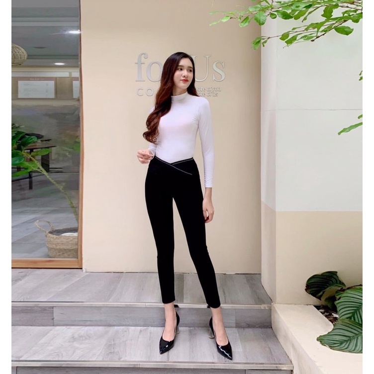 Quần legging nữ gen bụng cạp chéo thể thao siêu hot full hộp | BigBuy360 - bigbuy360.vn