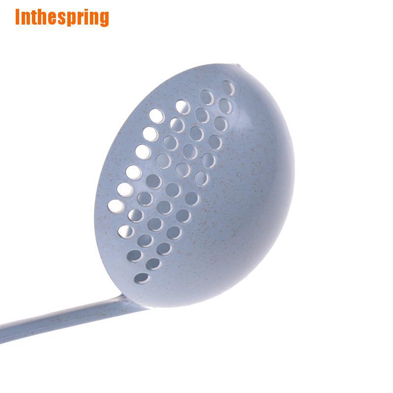 Muỗng Múc Canh Cán Dài 2 Trong 1