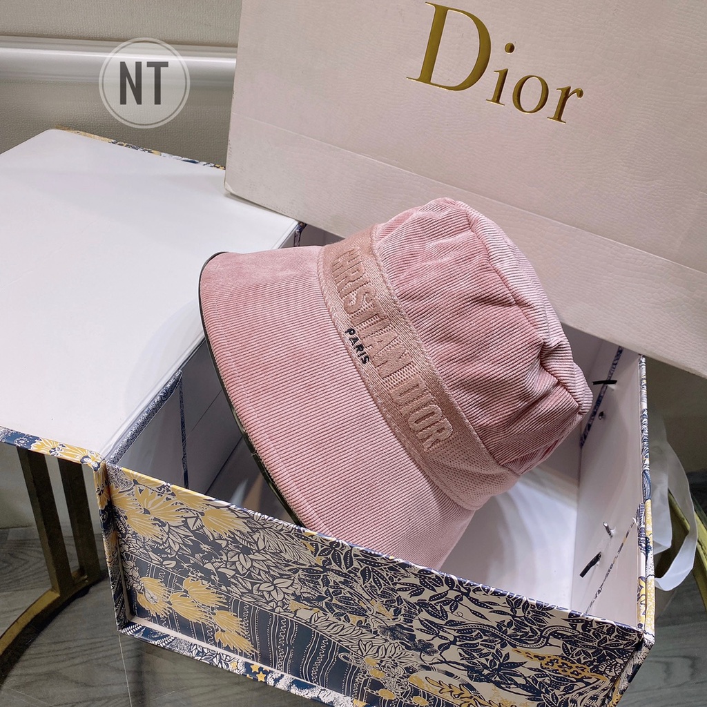 Mũ Dior nhung siêu xịn đủ tem mác