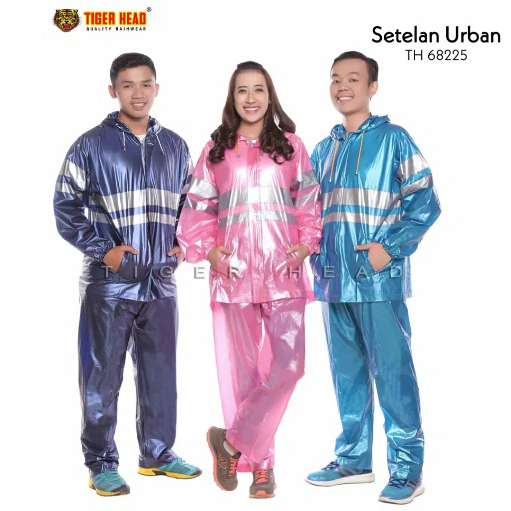 Bộ quần áo đi mưa chất liệu dày linh hoạt cho người lớn tuổi | Đầu cọp 68225