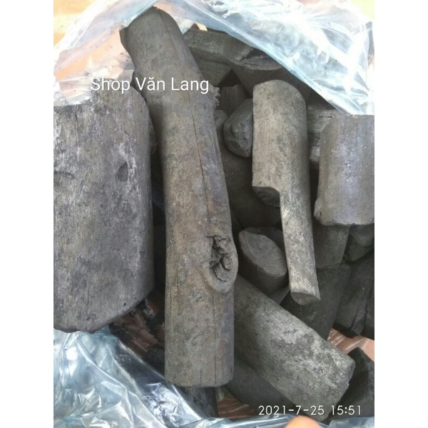 1kg than củi nướng thịt - than củi gỗ