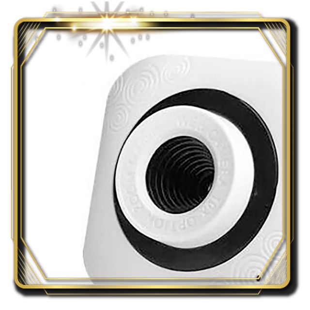 Webcam Để Bàn Camera Kỹ Thuật Số USB 360 P Xoay 480P ABS Không Ổ Đĩa Chuyên Nghiệp Để Phát Sóng Trực Tiếp