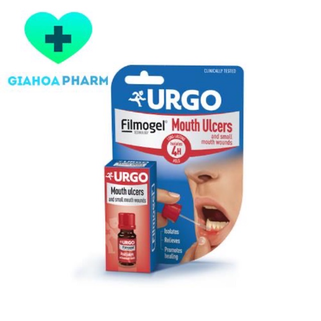 Urgo Mouth Ulcers - Gel bôi ngăn lở, loét miệng (6ml)