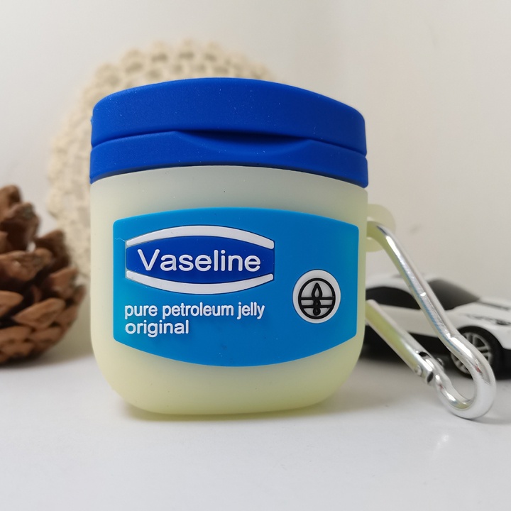 Case Airpods 1/2/Pro/3/Pro2 Lọ Vaseline, Ốp Airpods chất thôi rồi Bạn ơi - Mã TZAP332
