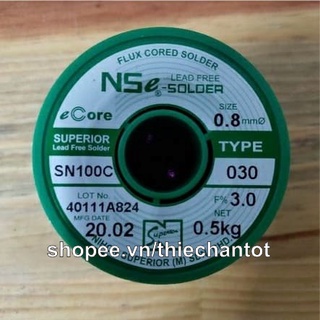 Thiếc Hàn Không Lẫn Tạp Chất 100% Thiếc