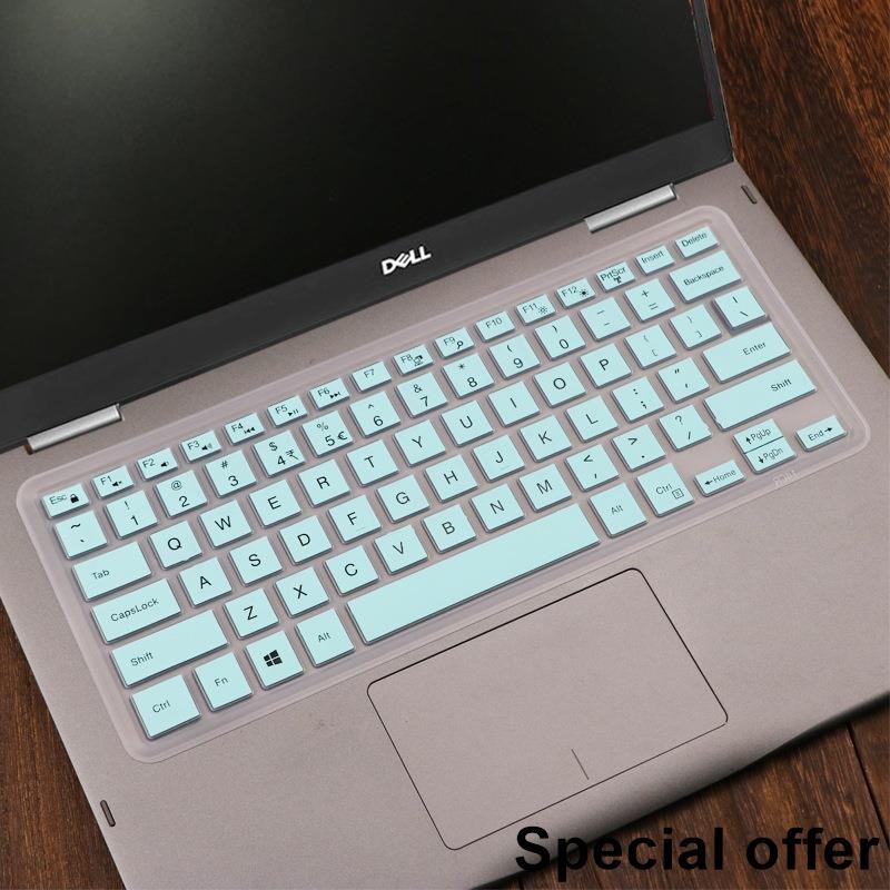 Miếng Dán Bảo Vệ Bàn Phím Trong Suốt Chống Bụi Cho Laptop Dell Inspiron 13 7000 7370 13.3 Inch 5378