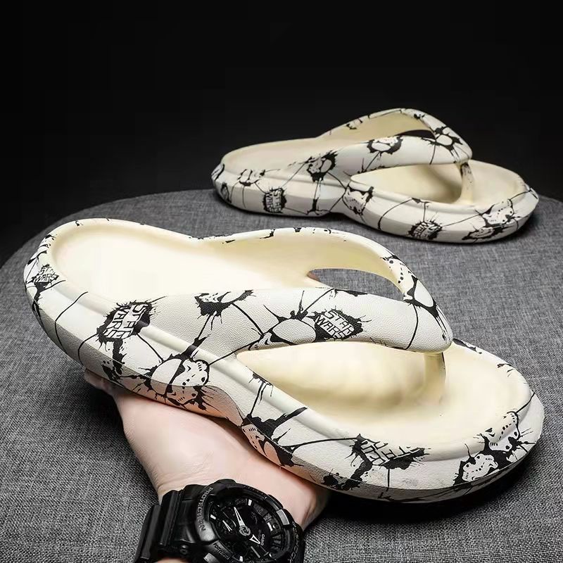 Dép Xỏ Ngón EVA Đế Dày Chống Trượt Thời Trang Đi Biển Cho Nam