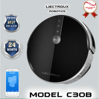 Máy hút bụi lau nhà - Robot thông minh LIECTROUX C30B - Chính hãng chống va chạm, bảo vệ nội thất 🔥CHẤT LƯỢNG🔥