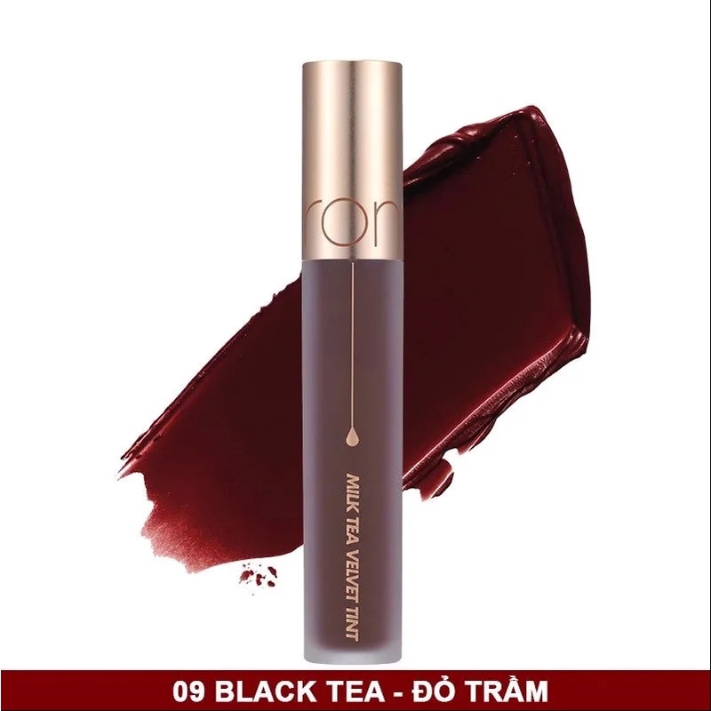 Son Kem Lì Mịn Lấy Cảm Hứng Từ Trà Sữa - Romand Milk Tea Velvet Tint
