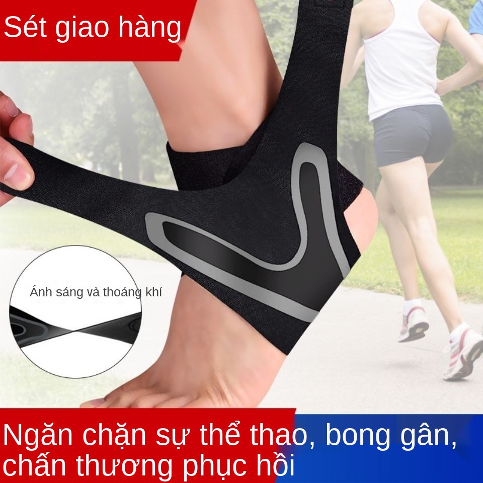 Nẹp cổ chân thể thao nam và nữ Bảo vệ mắt cá mỏng cố định bị bong gân bóng rổ chuyên nghiệp đá