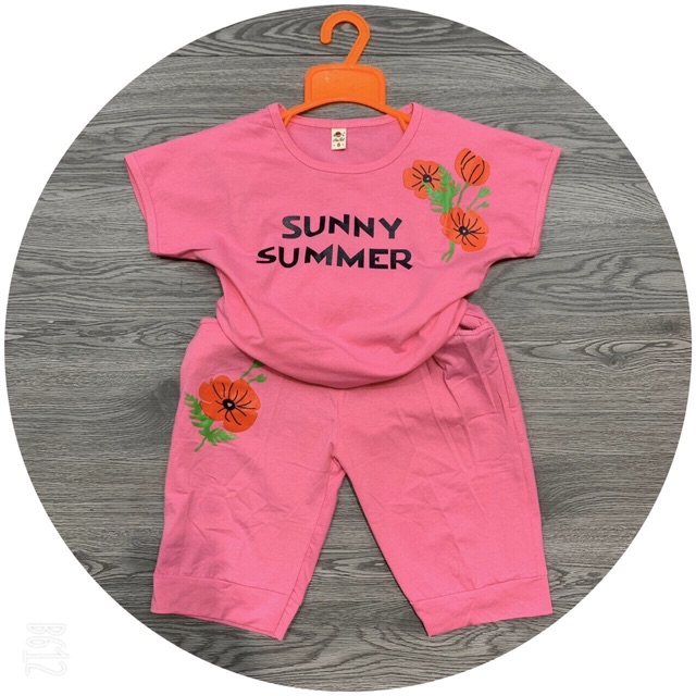 Bộ Bé gái sunny