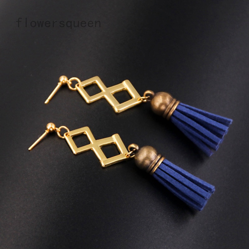 flowersqueen Khuyên Tai Dạng Kẹp Hình Anime Genshin Impact Beidou Zhongli Qiqi Dùng Làm Quà Tặng Giáng Sinh Cho Nữ