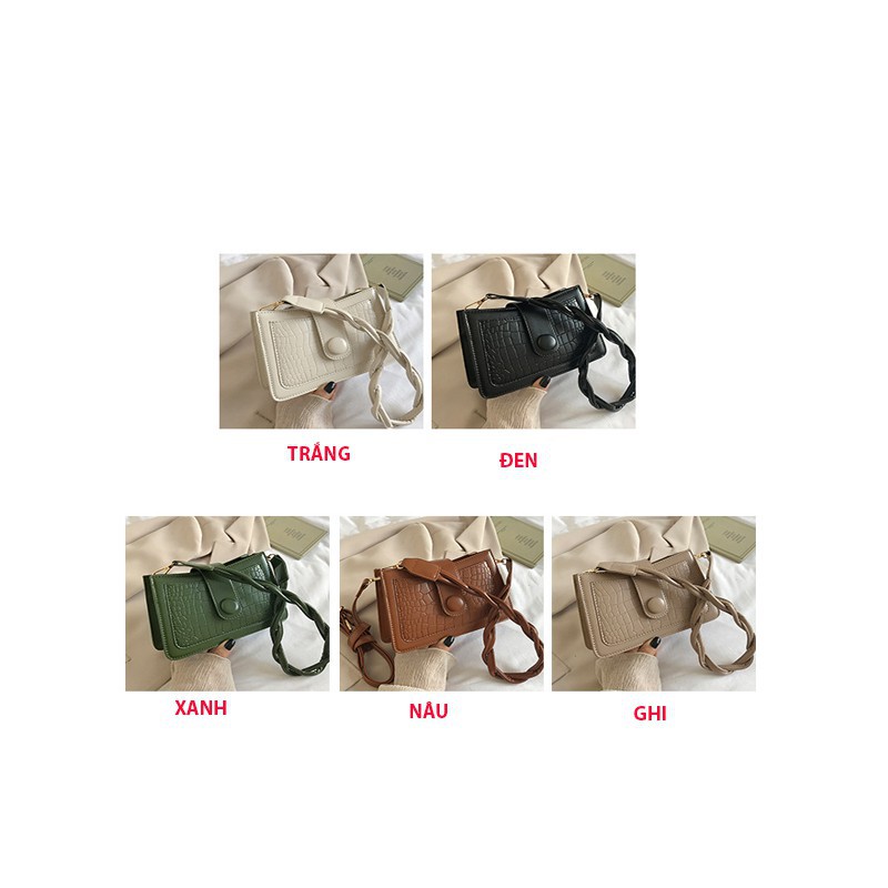 Túi Đeo Chéo Nữ mini dáng vuông cá tính giá rẻ dễ thương | BigBuy360 - bigbuy360.vn