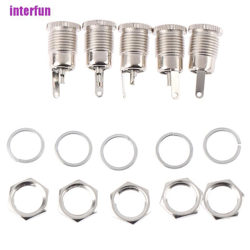 Bộ 1 / 5 Đầu Nối Ổ Cắm Dc099 5.5 Chuyên Dụng