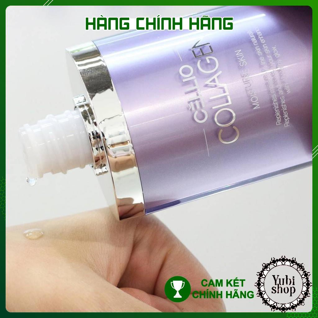 Nước Hoa Hồng Cellio - Hàn Quốc - Nước Hoa Hồng Chống Lão Hóa Da Collagen Cellio Moisture Skin - Hn