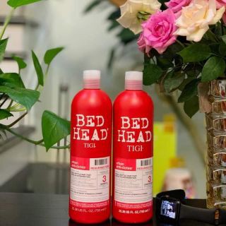 Dầu gội tigi đỏ Bed Head phục hồi cấp độ 3 1500ml/ cặp