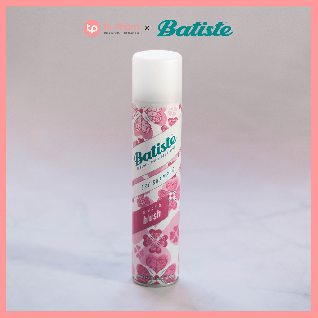 Dầu Gội Khô Batiste Dry Shampoo 200ml