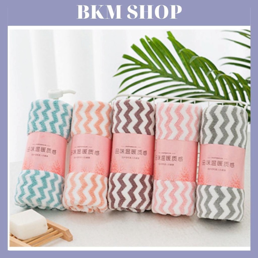 Khăn mặt Hàn Quốc cotton cao cấp.