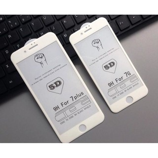Cường lực iPhone 7 Plus / 8 Plus (Full viền đen) cứng