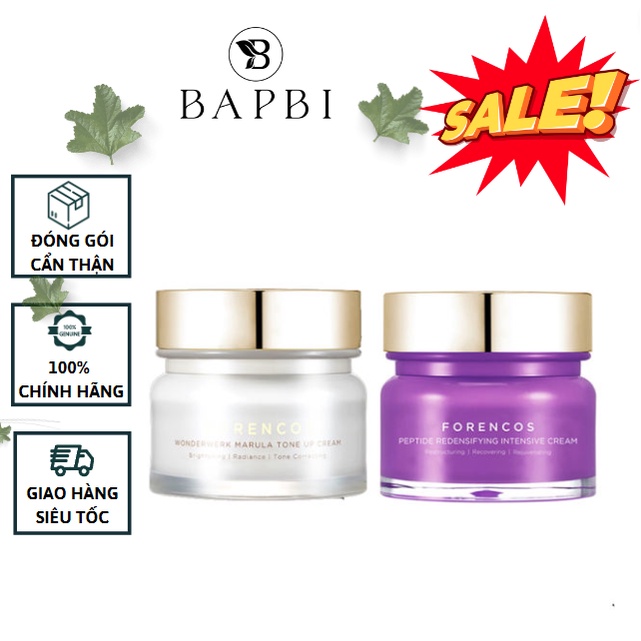 Kem Forencos Dưỡng Trắng Da Nâng Tone Hàn Quốc 50ml