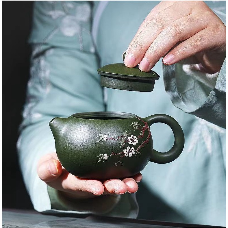 Ấm Tử Sa Nghi Hưng Tây Thi Mai Hoa 220 ml
