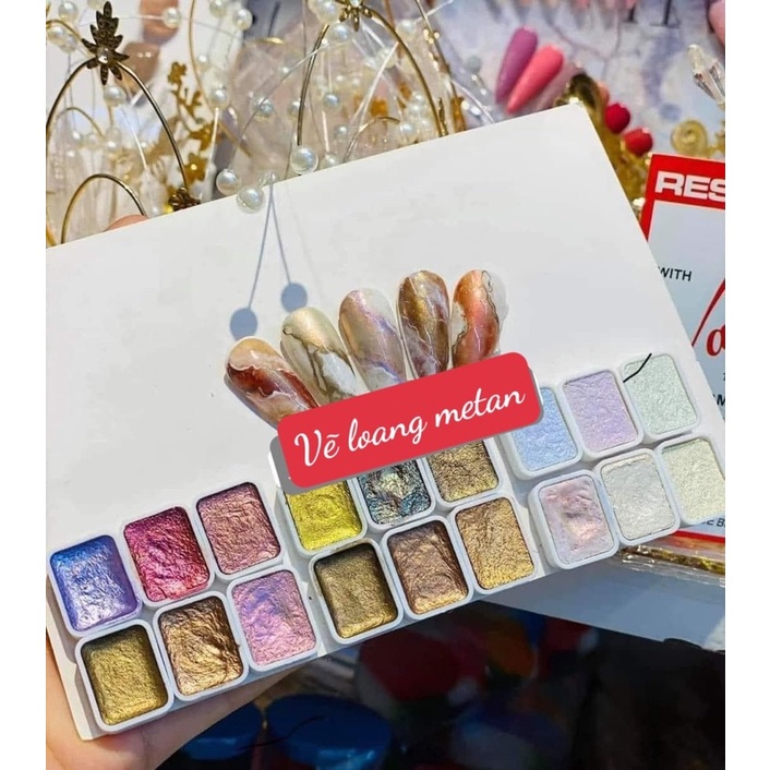 gel vẽ loang-tạo loang metan