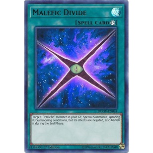 Thẻ bài Yugioh - TCG - Malefic Divide / DUOV-EN044'