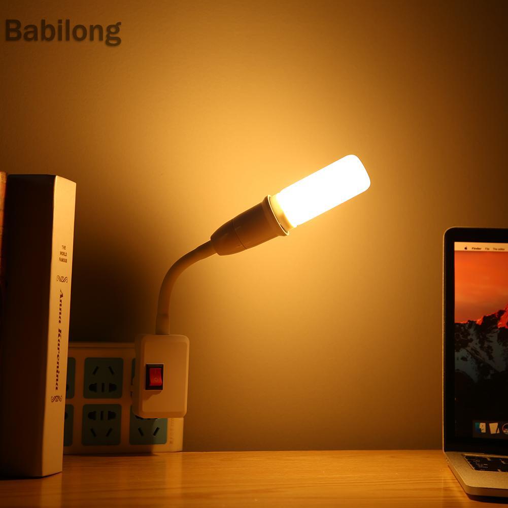 Chuôi Đèn Led E27-E27 Thiết Kế Xoay Linh Hoạt Tiện Dụng Giá Đỡ