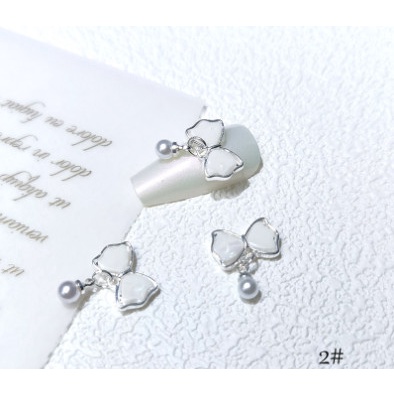 charrm nơ trang trí nail mã mới