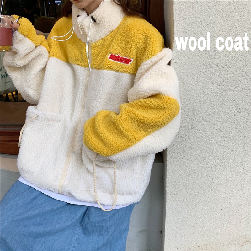 Sẵn Áo khoác bông siêu dày kéo khóa cổ cao ulzzang - AKM07 | BigBuy360 - bigbuy360.vn