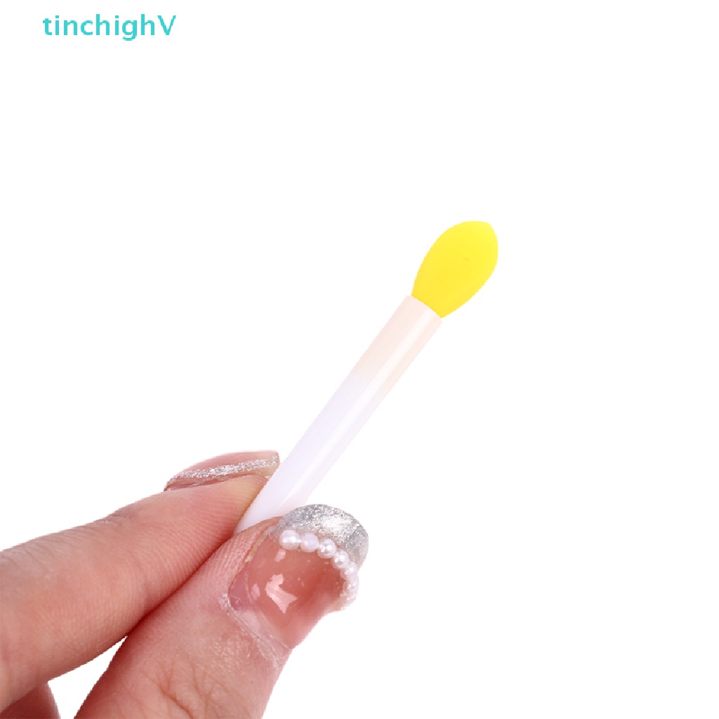 Set 10 Cọ Tô Son Môi Chất Liệu Silicon Tiện Dụng