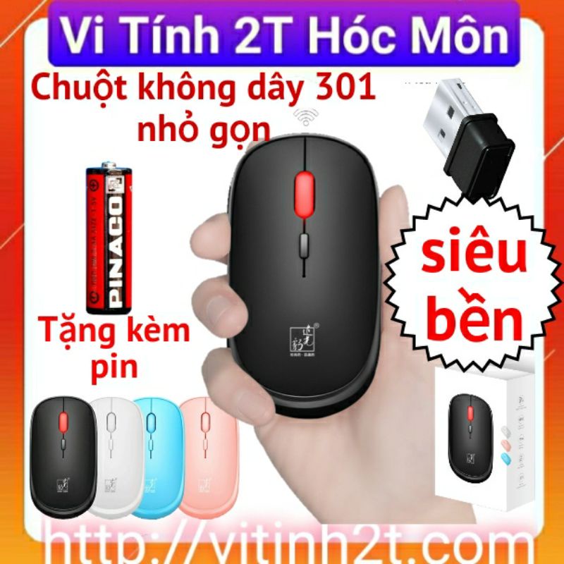 Chuột không dây 301 (Công nghệ tiết kiệm pin)&lt;br&gt;