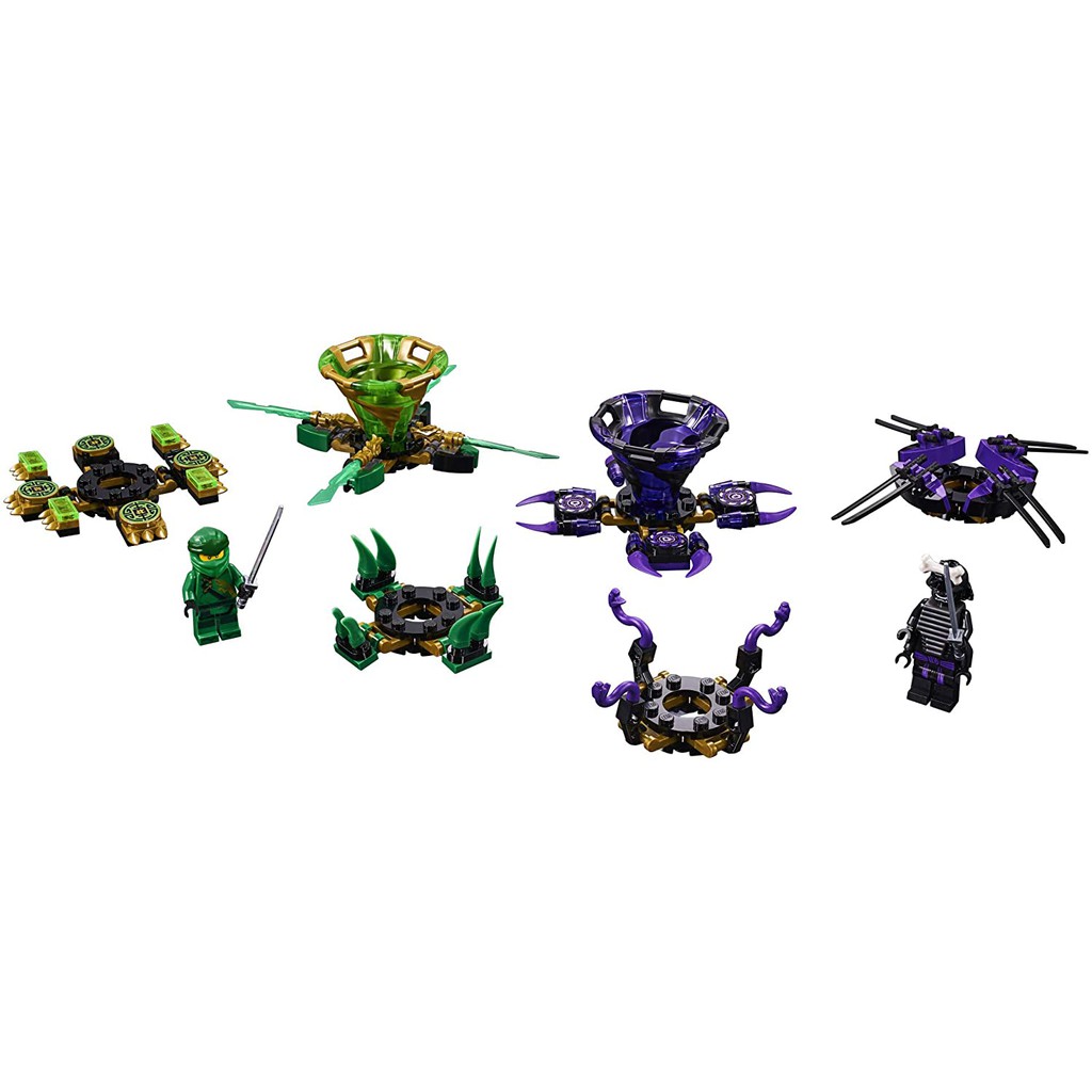 Đồ chơi LEGO NINJAGO - Con Quay Lốc Xoáy Quyền Năng Đối Đầu Lốc Xoáy Hủy Diệt - Mã SP 70664