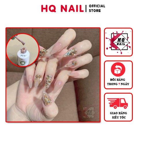 Sơn thạch Nude sữa màu HOT làm nail 2021