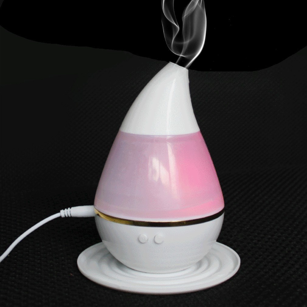 Máy Tạo Độ Ẩm Xông Xông Tinh Dầu Mini Hình Giọt Nước.