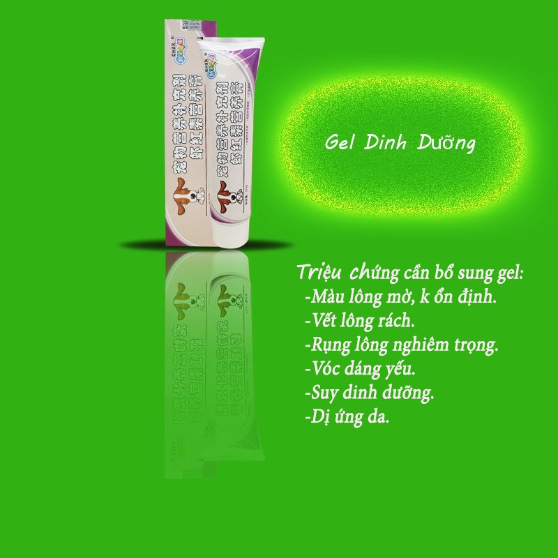 [Mua 3 GIẢM 5] Gel dinh dưỡng cho chó lông đỏ 120g bổ sung canxi, chất xơ, vitamin, khoáng chất HIPIPET