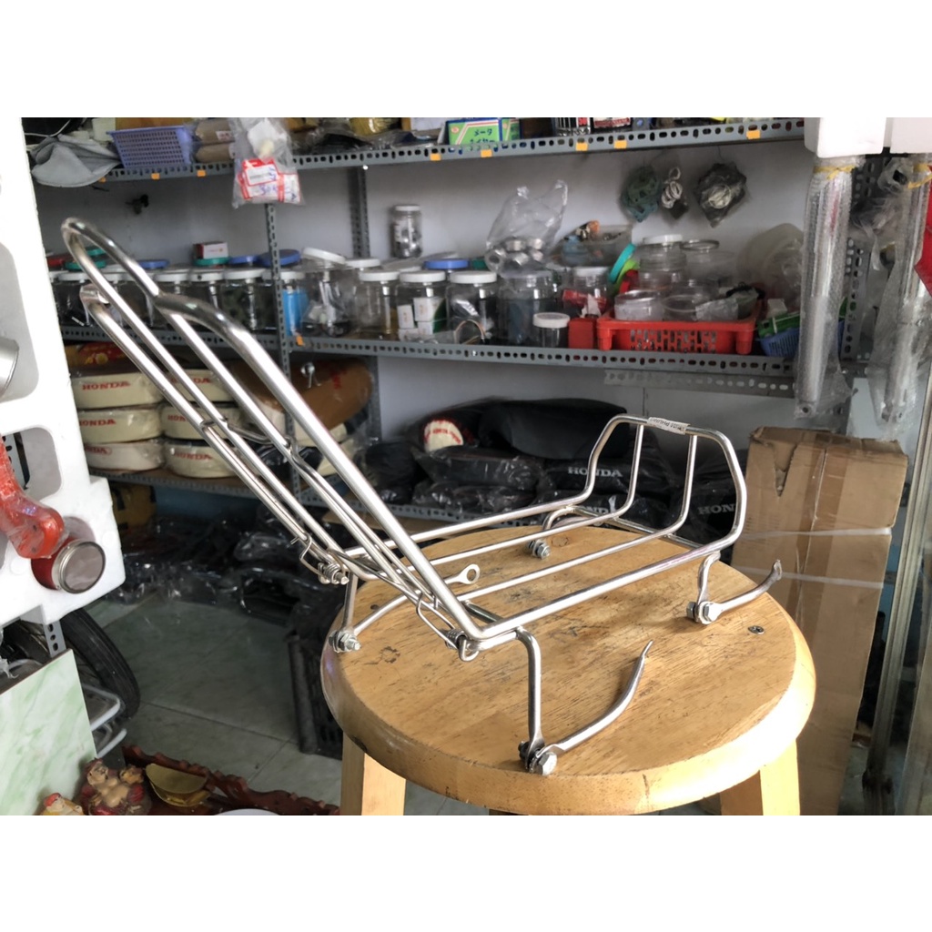 Baga giữa cho anh em dọn xe Chaly bằng sắt xe sáng rất đẹp