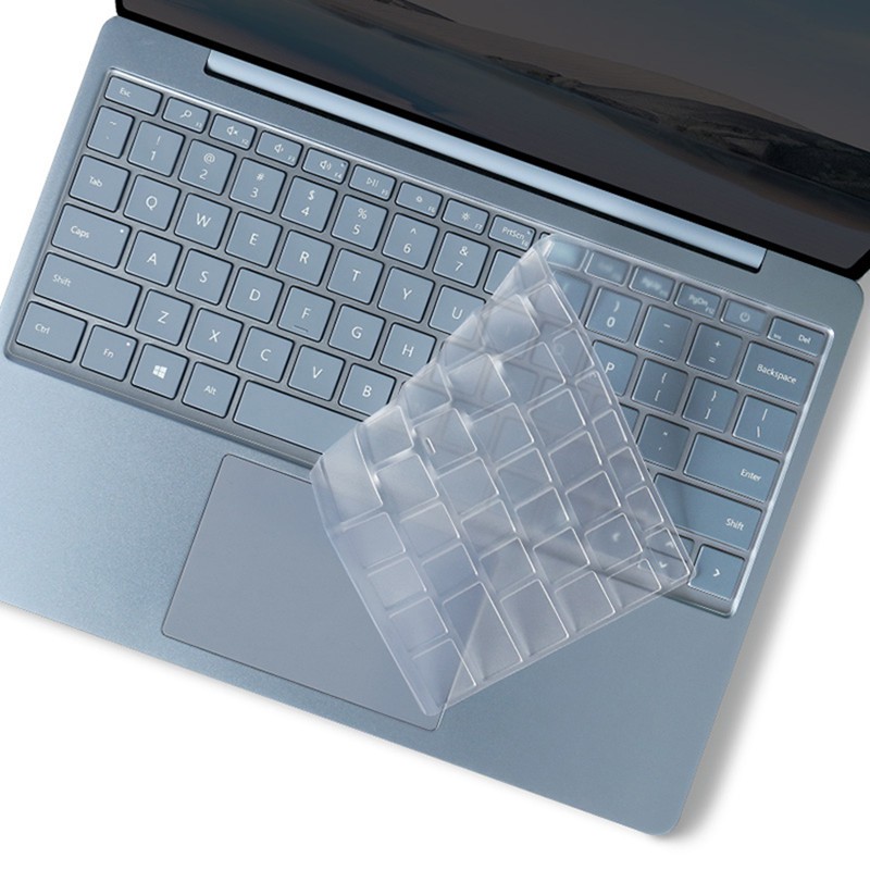 Tấm Lót Bảo Vệ Bàn Phím Máy Tính Bằng TPU Trong Suốt Chống Thấm Nước / Bụi Bẩn Cho Microsoft Surface Laptop Go 12.