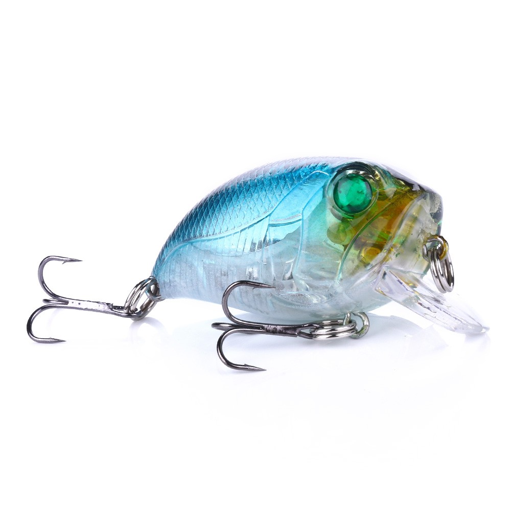 Hengjia 1PC 4.5cm 8g Crankbait Artificial swimBait Fishing floating big Fishing lure Wobblers